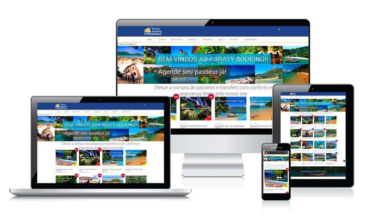 Desenvolvedor Wordpress e Woocommerce - Portfolio | Paraty Booking Loja Virtual